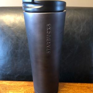 2012 Starbucks Black Metal Thermos